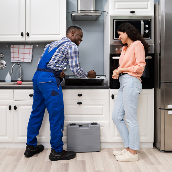 how long does it typically take to complete cooktop repair services in Palisades WA